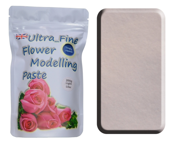 Ultra Fine Flower Modelling Paste - Light Lilac 200g